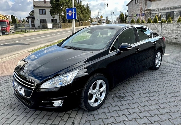 Peugeot 508 cena 27900 przebieg: 170000, rok produkcji 2012 z Cybinka małe 106